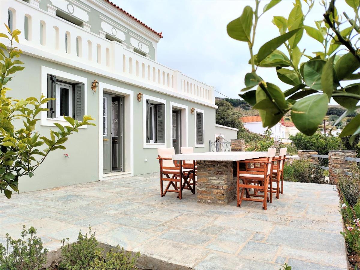 Spiti Sea View Neoclassical House In Stenies Exterior photo